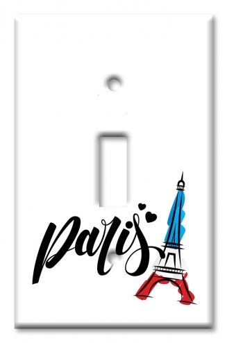 Art Plates - Decorative OVERSIZED Switch Plates & Outlet Covers - Paris