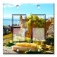 Printed Decora 2 Gang Rocker Style Switch with matching Wall Plate - Wine by the Ocean