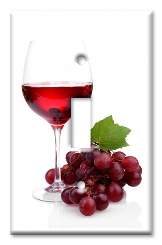 Red Wine on White Background - #3123