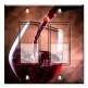 Printed Decora 2 Gang Rocker Style Switch with matching Wall Plate - Pouring Red Wine