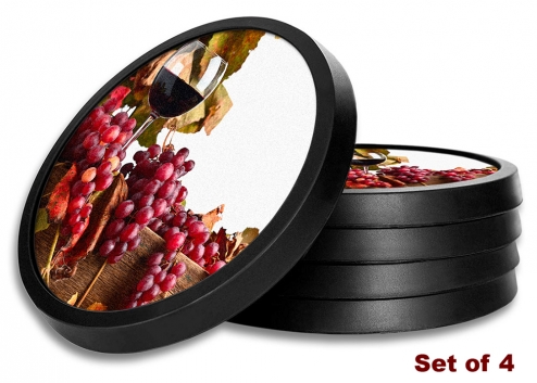 Red Wine & Grapes - #3136