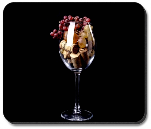 Corks in a Wine Glass - #3138