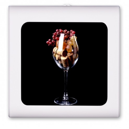 Corks in a Wine Glass - #3138