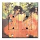 Printed 2 Gang Decora Duplex Receptacle Outlet with matching Wall Plate - Degas: Ballerina in Rosa