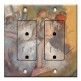 Printed 2 Gang Decora Duplex Receptacle Outlet with matching Wall Plate - Degas: Ballet Dancers