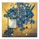 Printed 2 Gang Decora Switch - Outlet Combo with matching Wall Plate - Van Gogh: Vase of Irises