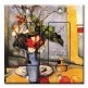 Printed 2 Gang Decora Duplex Receptacle Outlet with matching Wall Plate - Cezanne: The Blue Vase