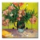 Printed 2 Gang Decora Duplex Receptacle Outlet with matching Wall Plate - Van Gogh: Oleanders