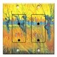 Printed 2 Gang Decora Duplex Receptacle Outlet with matching Wall Plate - Van Gogh: Pollard Willow and Sunset