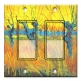 Printed Decora 2 Gang Rocker Style Switch with matching Wall Plate - Van Gogh: Pollard Willow and Sunset