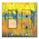 Printed 2 Gang Decora Switch - Outlet Combo with matching Wall Plate - Van Gogh: Pollard Willow and Sunset