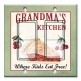 Printed Decora 2 Gang Rocker Style Switch with matching Wall Plate - Grandma's Kitchen