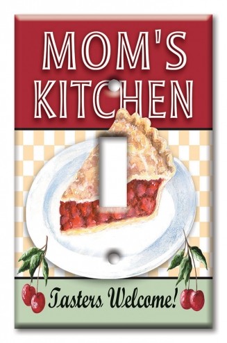 Art Plates - Decorative OVERSIZED Switch Plates & Outlet Covers - Mom's Kitchen
