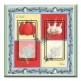 Printed Decora 2 Gang Rocker Style Switch with matching Wall Plate - Garlic Plaque