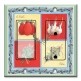 Printed 2 Gang Decora Switch - Outlet Combo with matching Wall Plate - Garlic Plaque