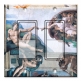 Printed Decora 2 Gang Rocker Style Switch with matching Wall Plate - Michelangelo: Creation of Man