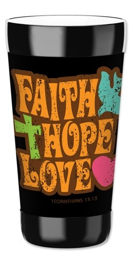 Faith Hope Love - Black - #406