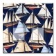 Printed Decora 2 Gang Rocker Style Switch with matching Wall Plate - Sail Boats - Image by Dan Morris