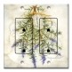 Printed 2 Gang Decora Duplex Receptacle Outlet with matching Wall Plate - Rosemary