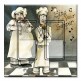 Printed Decora 2 Gang Rocker Style Switch with matching Wall Plate - Sing for Supper