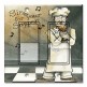 Printed Decora 2 Gang Rocker Style Switch with matching Wall Plate - Drumstick Chef