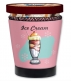 Mugzie - Ice Cream - Pint Sized - Deluxe Thick Neoprene Cozy Sleeve Cover Insulator - Ice Cream Soda