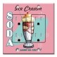 Printed 2 Gang Decora Duplex Receptacle Outlet with matching Wall Plate - Ice Cream Soda
