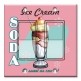 Printed Decora 2 Gang Rocker Style Switch with matching Wall Plate - Ice Cream Soda