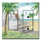 Printed 2 Gang Decora Switch - Outlet Combo with matching Wall Plate - Venice Beach