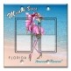 Printed Decora 2 Gang Rocker Style Switch with matching Wall Plate - Miami Flamingo: Hers
