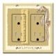 Printed 2 Gang Decora Duplex Receptacle Outlet with matching Wall Plate - Colors of Florida