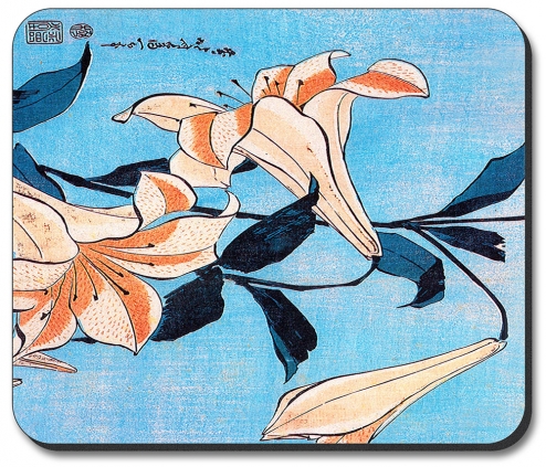 Hokusai: Lilies - #492