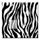 Printed 2 Gang Decora Switch - Outlet Combo with matching Wall Plate - Zebra Print