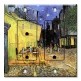 Printed 2 Gang Decora Duplex Receptacle Outlet with matching Wall Plate - Van Gogh: Caf Terrace