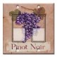 Printed Decora 2 Gang Rocker Style Switch with matching Wall Plate - Pinot Noir