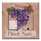 Printed 2 Gang Decora Switch - Outlet Combo with matching Wall Plate - Pinot Noir