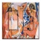 Printed 2 Gang Decora Switch - Outlet Combo with matching Wall Plate - Picasso: Les Demoiselles