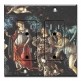 Printed 2 Gang Decora Duplex Receptacle Outlet with matching Wall Plate - Botticelli: Primavera