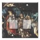 Printed Decora 2 Gang Rocker Style Switch with matching Wall Plate - Botticelli: Primavera