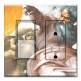Printed 2 Gang Decora Switch - Outlet Combo with matching Wall Plate - Michelangelo: Sistine Chapel