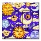 Printed 2 Gang Decora Duplex Receptacle Outlet with matching Wall Plate - Suns - Image by Dan Morris