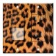Printed 2 Gang Decora Switch - Outlet Combo with matching Wall Plate - Faux Leopard Fur