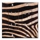 Printed 2 Gang Decora Duplex Receptacle Outlet with matching Wall Plate - Faux Zebra Fur