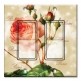 Printed Decora 2 Gang Rocker Style Switch with matching Wall Plate - Redoute Roses