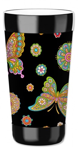 Paisley Butterflies (black) - Image by Dan Morris - #7603