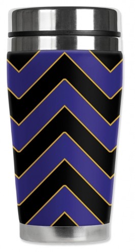 Ravens Football Colors Chevron - #805