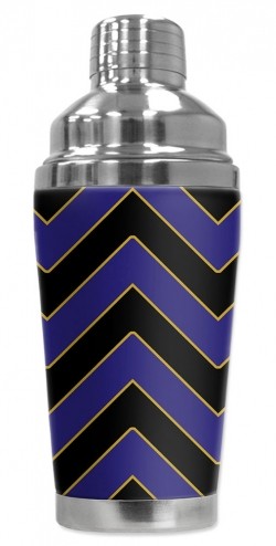 Ravens Football Colors Chevron - #805