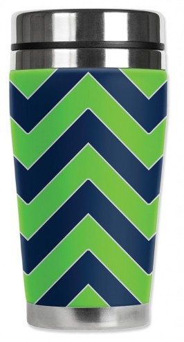 Seattle Football Colors Chevron - #810