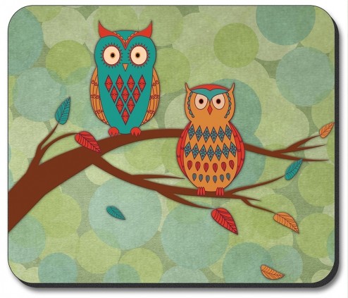 Whimsical Owls - #8123