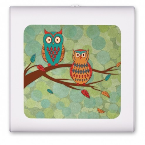 Whimsical Owls - #8123